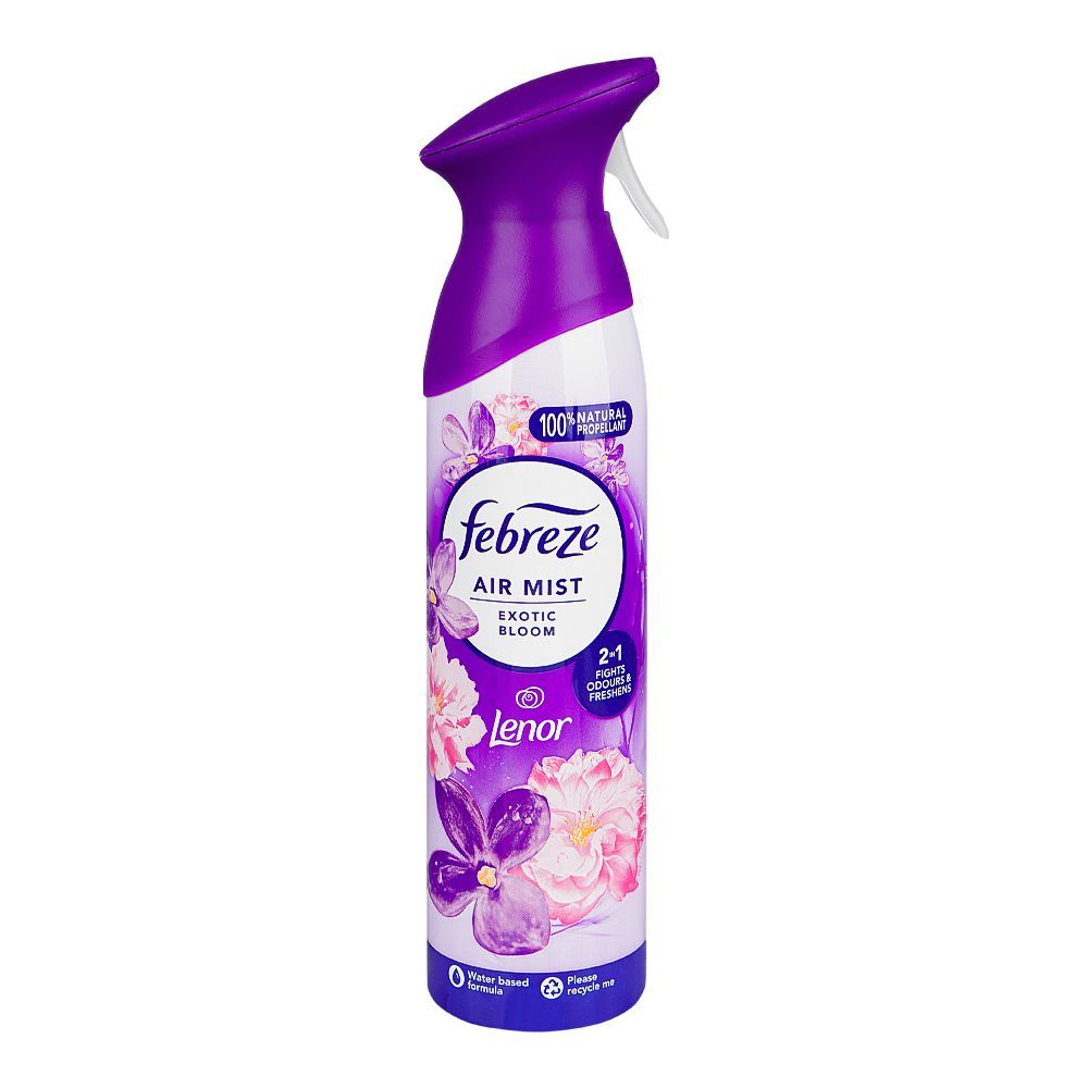 Febreze Exotic Bloom Air Mist Spray, 185ml - Main Image