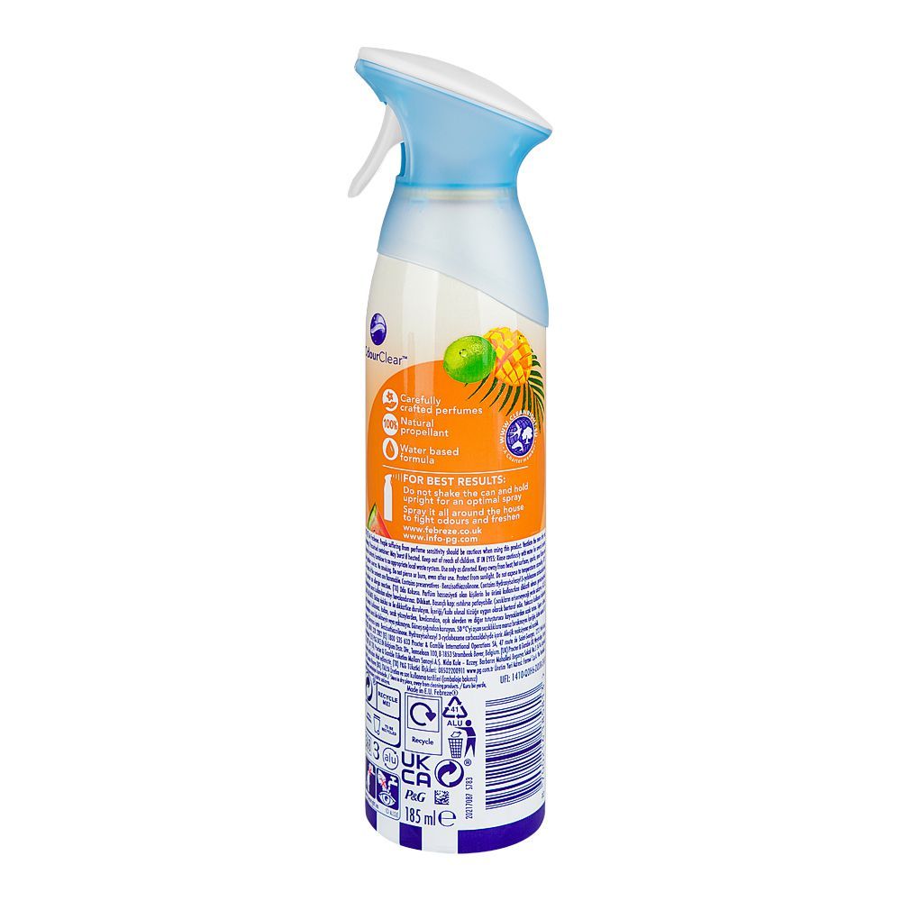 Febreze Fruity Tropics Air Mist Spray, 185ml - Image 2