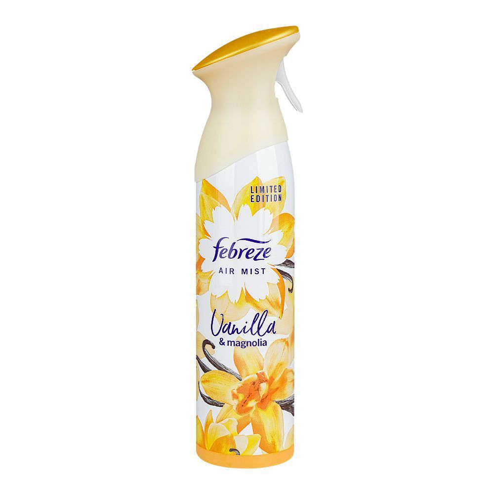 Febreze Vanilla & Magnolia Air Mist Spray, 185ml - Main Image