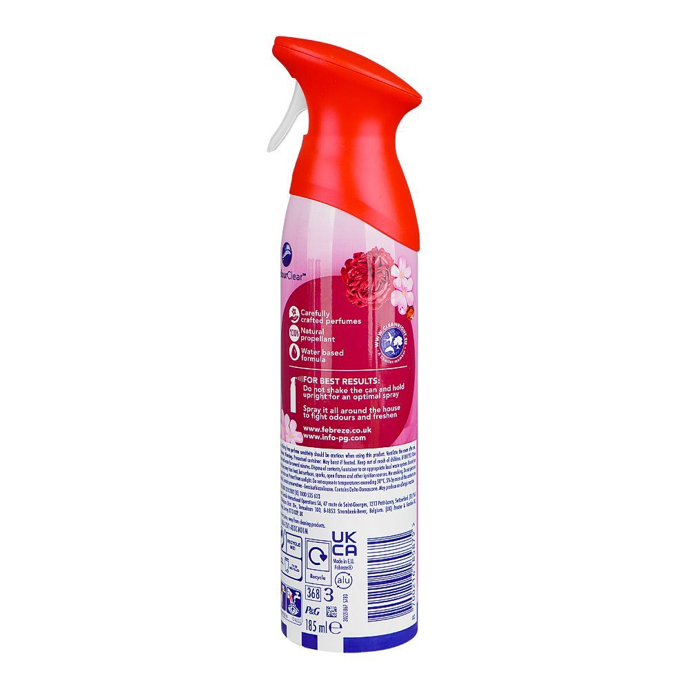 Febreze Ruby Jasmine Air Mist Spray, 185ml - Image 2