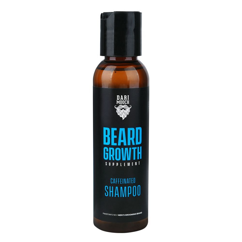 Dari Mooch Beard Growth Caffeinated Shampoo, 120ml - Main Image