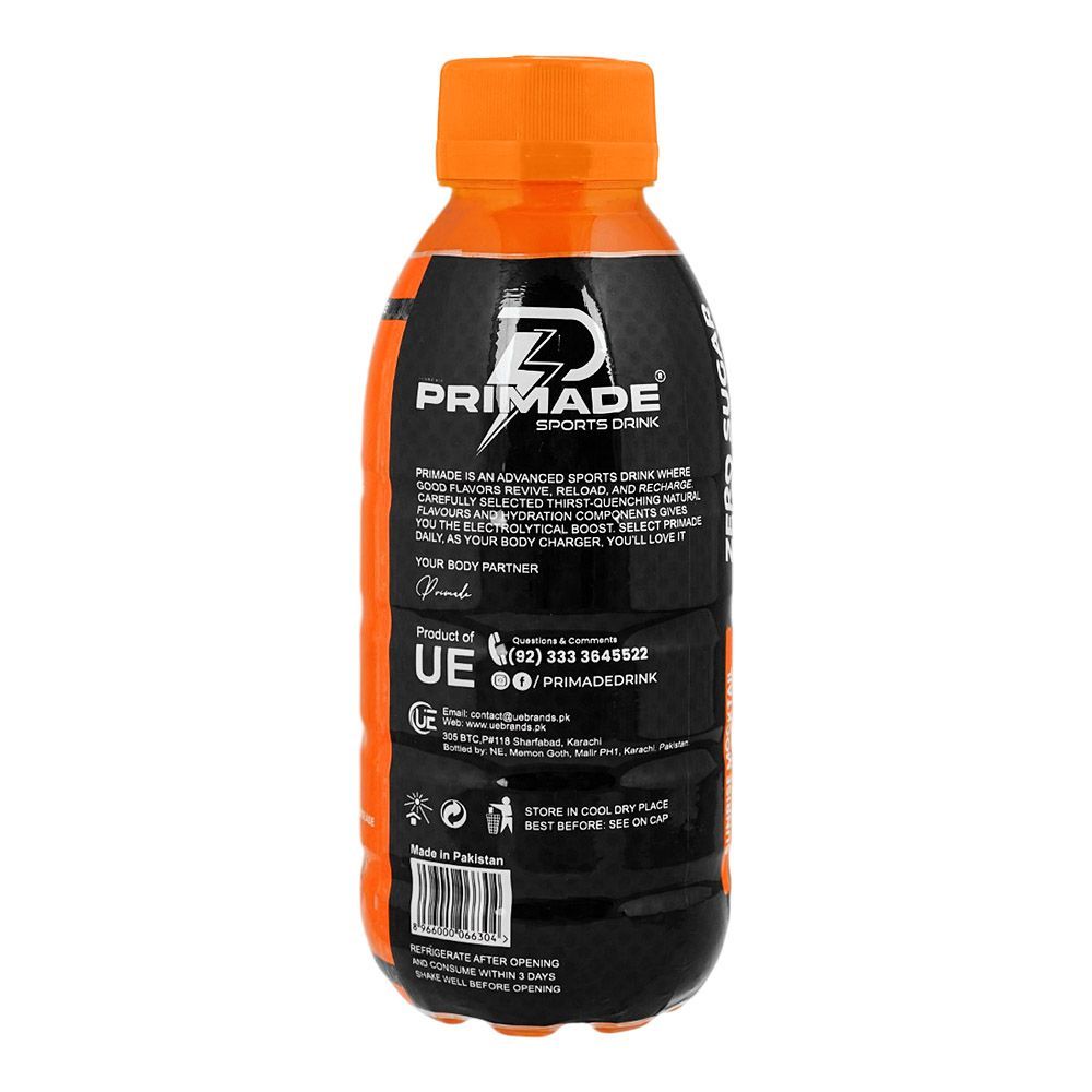 Primade Sunrise Mocktail Sports Drink, 600ml - Image 2