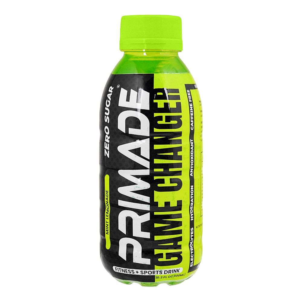 Primade Mint Lemonade Sports Drink, 600ml - Main Image