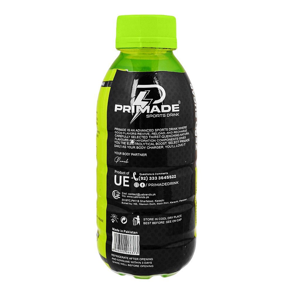 Primade Mint Lemonade Sports Drink, 600ml - Image 3