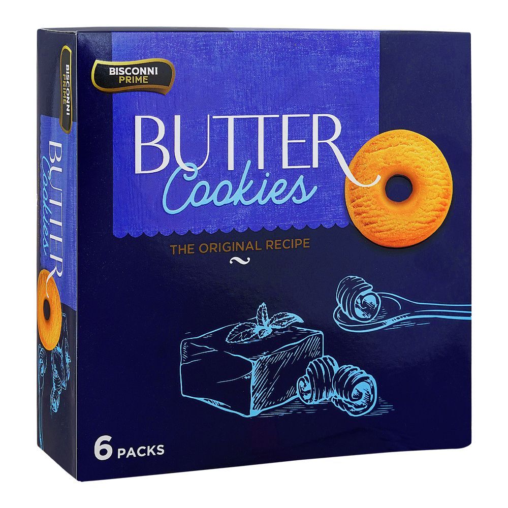 Bisconni Butter Cookies, 48g Each, 6-Pack - Image 2