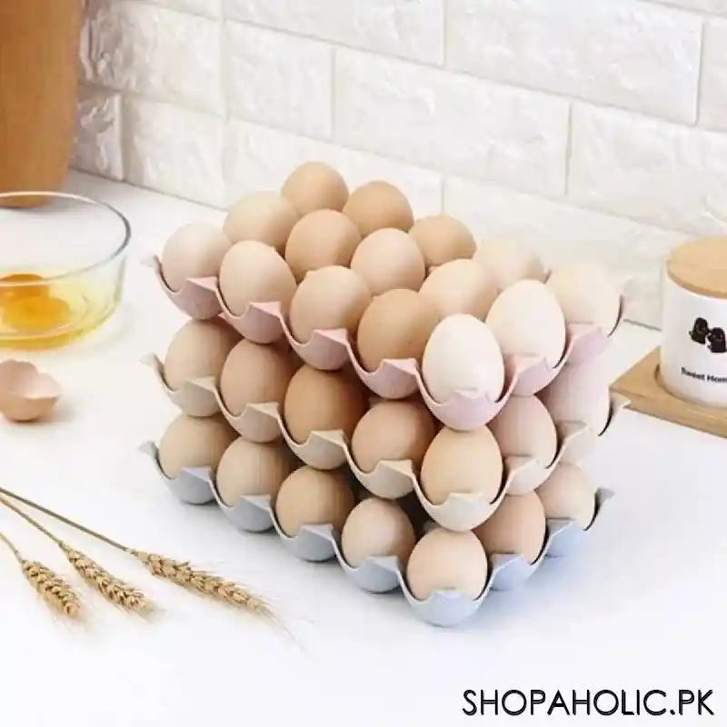 15 grid stackable egg tray holder   1 piece image6