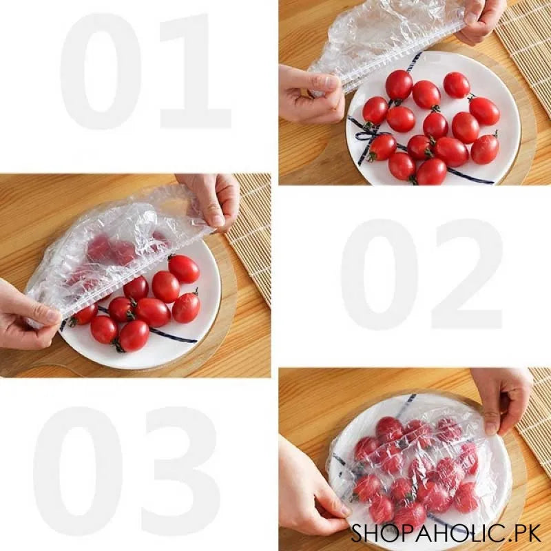 15 pcs disposable food cover and shower cap image6