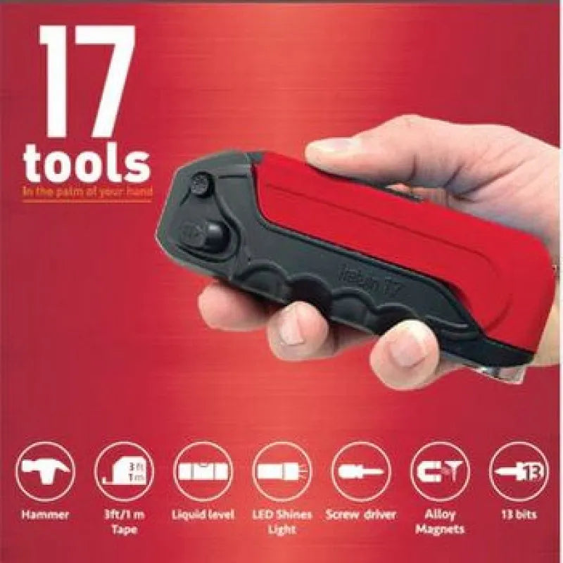 17 in 1 clever buddy multitool with flashlight image2