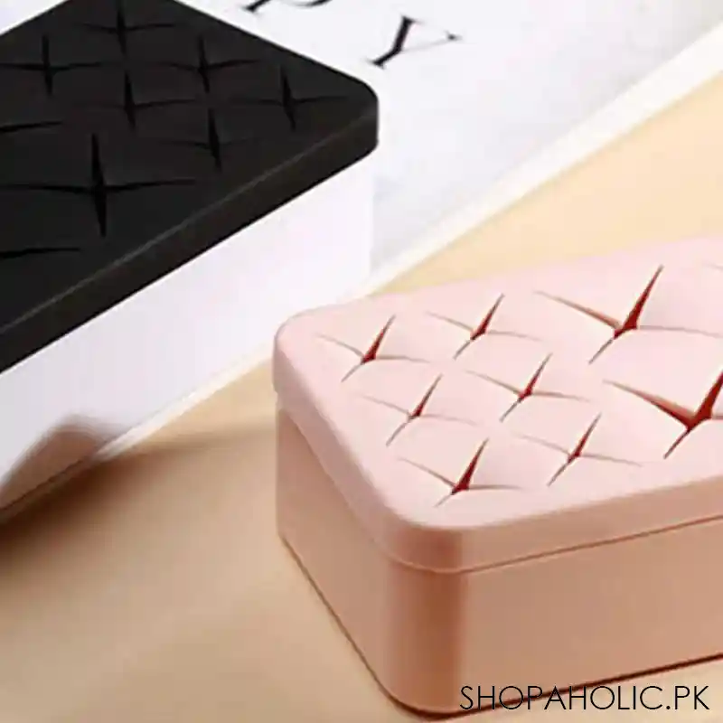 18 grids silicone lipstick storage box image6