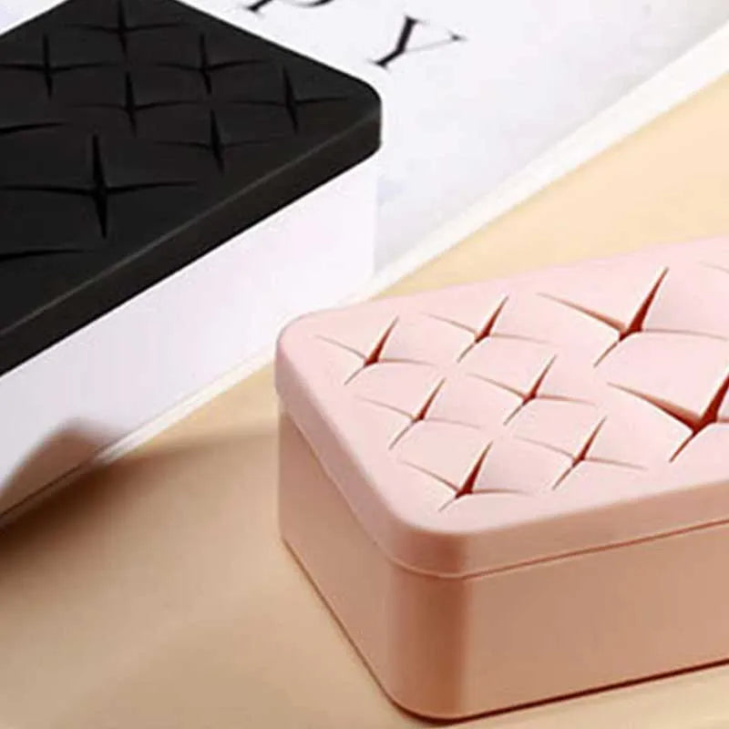 18 grids silicone lipstick storage box image6