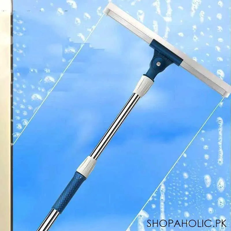 180 degree rotation silicone floor wiper with adjustable handle image7