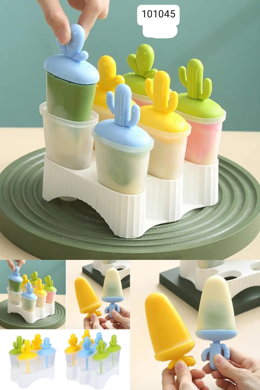 Cactus Shape Popsicle Molds - image 4