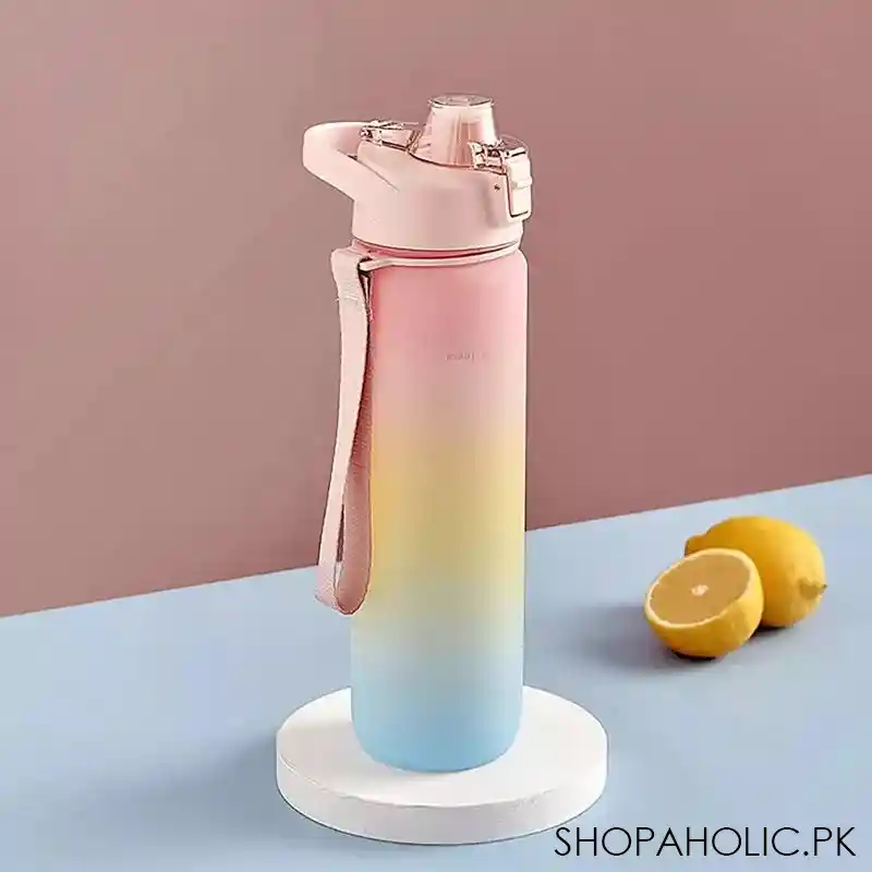 1l large capacity sport plastic drinking bottle image4