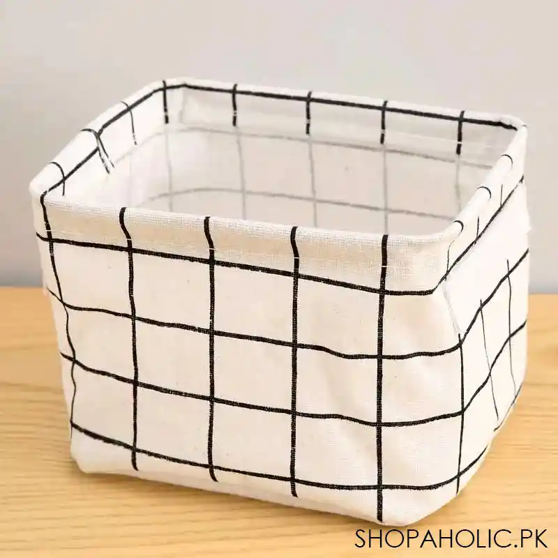 1pc oxford mini foldable clothes storage organizer image4