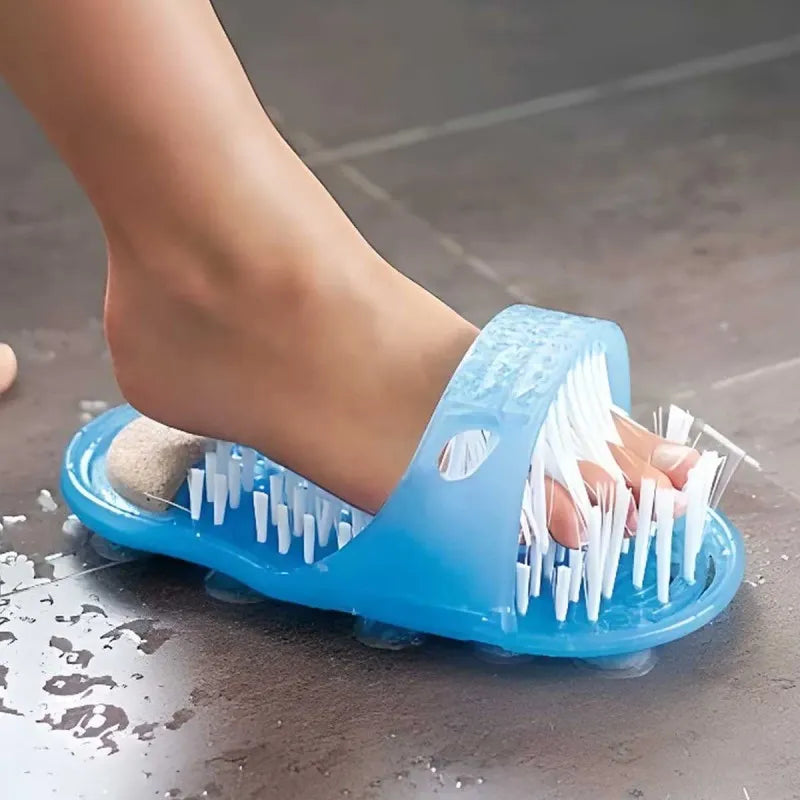 1pc pedicure foot cleaner massage brush with suction main image