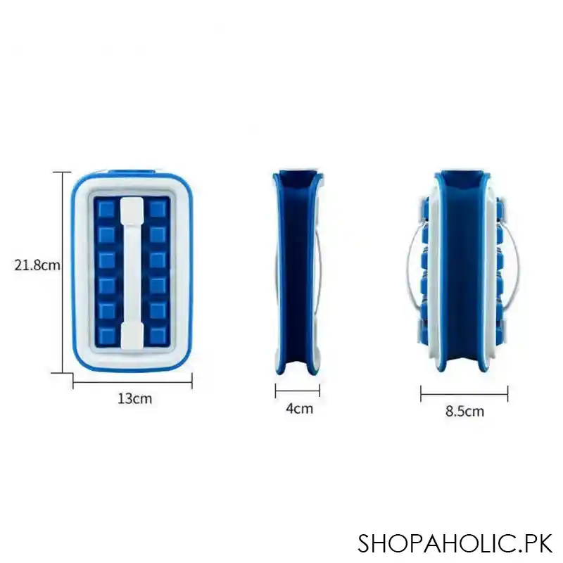 2 in 1 collapsible ice cube tray and travel water bottle image7