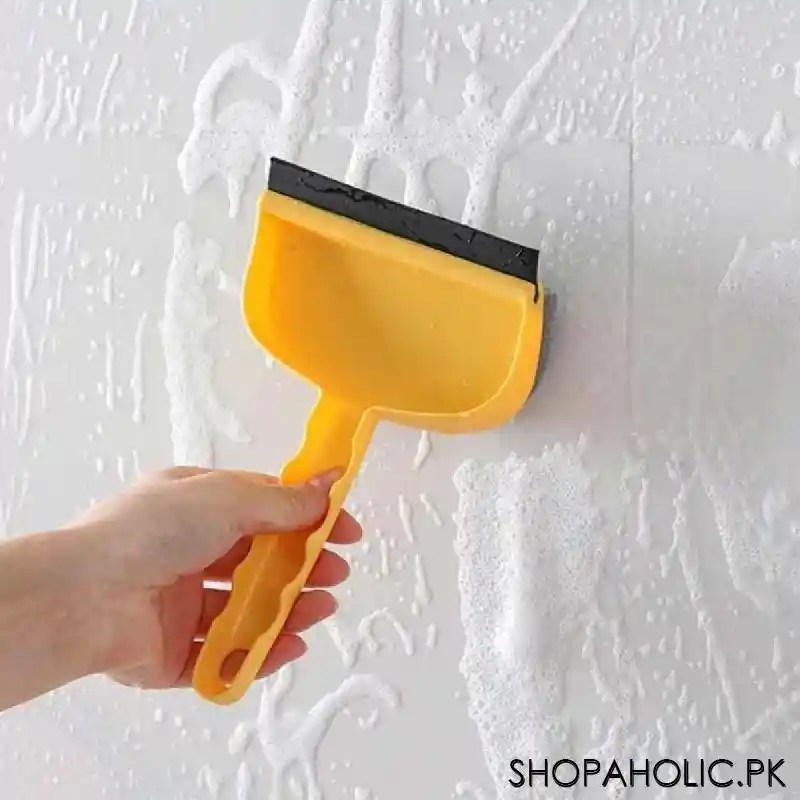 2 in 1 double sided cleaning brush and wiper scraper image4