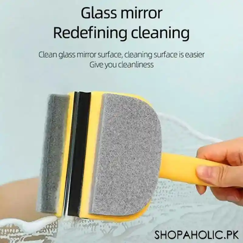 2 in 1 double sided cleaning brush and wiper scraper image6