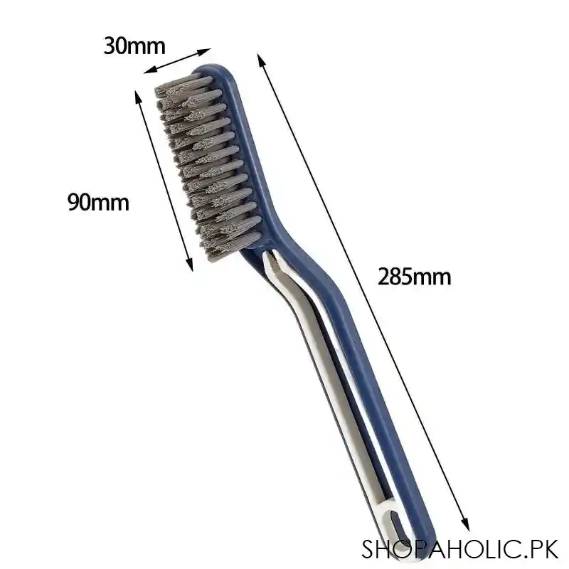 2 in 1 multifunctional kitchen and bathroom cleaning brush with clip image2