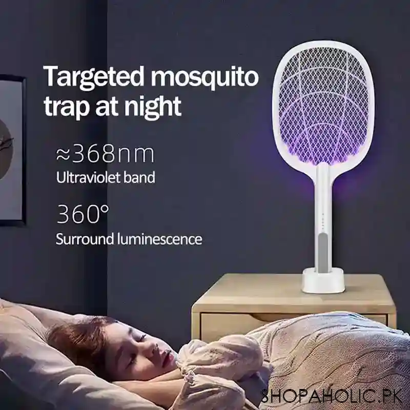 2 in 1 rechargeable mosquito racket main image