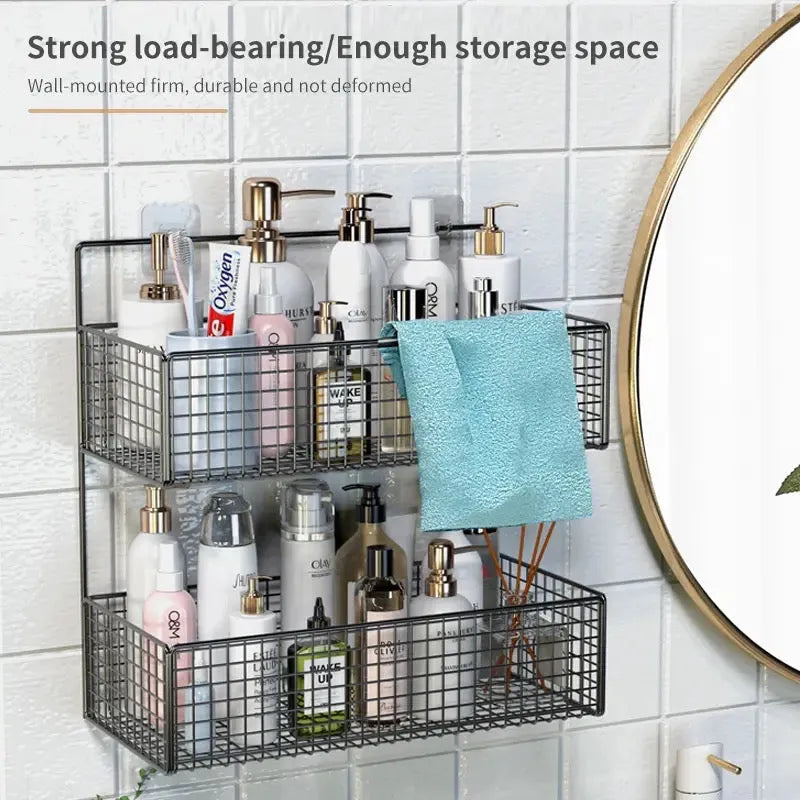 2 layer multipurpose storage rack image2