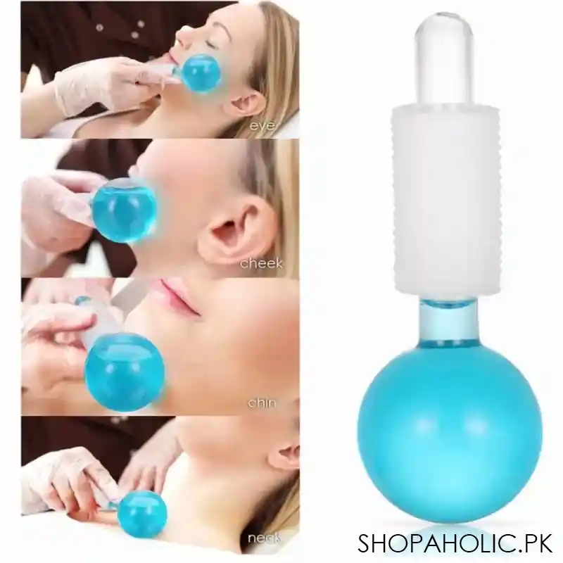 2 pcs crystal magic ice globe ball facial massager image5