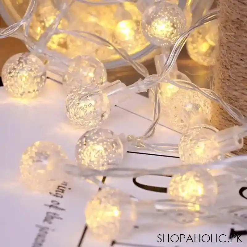 20 pcs bubble ball led string lights image2