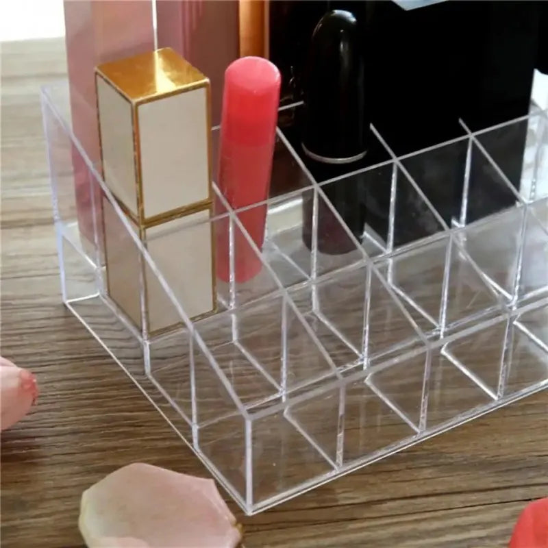 24 grid acrylic lipstick organizer image5