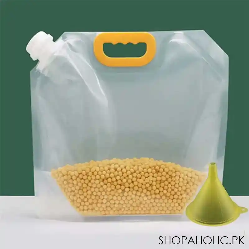 3/5/10 liters transparent whole grains sealed packaging bag food moisture proof storage bag image3