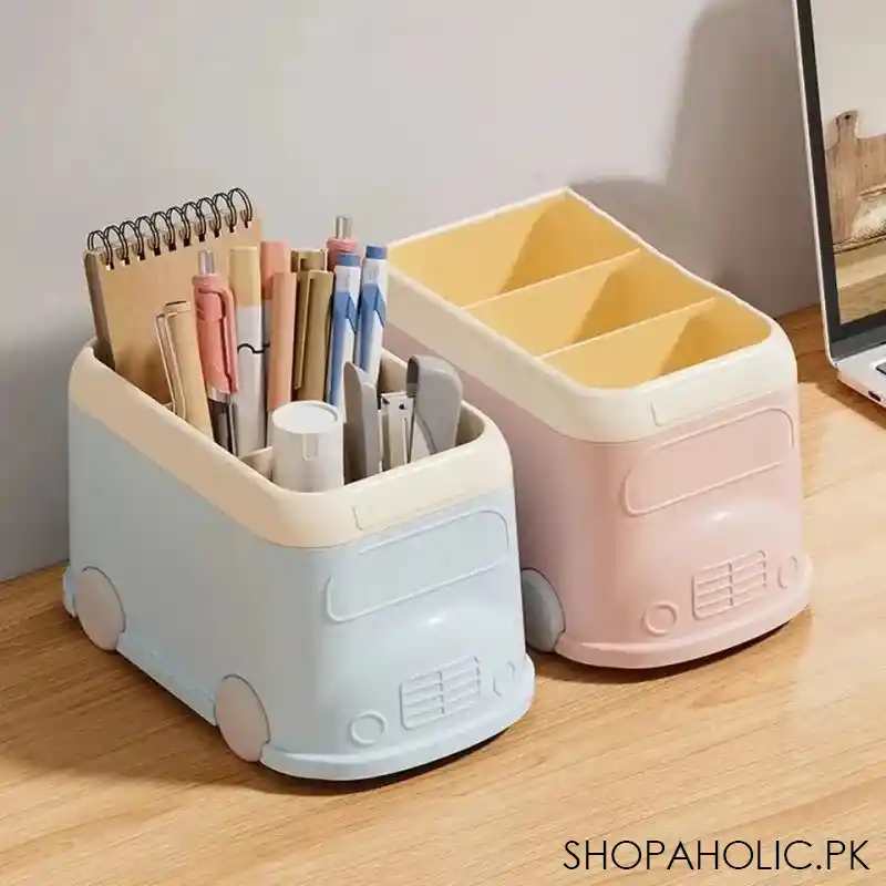 3 compartment van desktop organizer main image