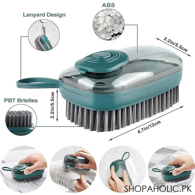 3 in 1 automatic liquid adding cleaning brush image2