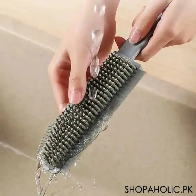 3 in 1 multifunctional silicone cleaning scraper brush image4