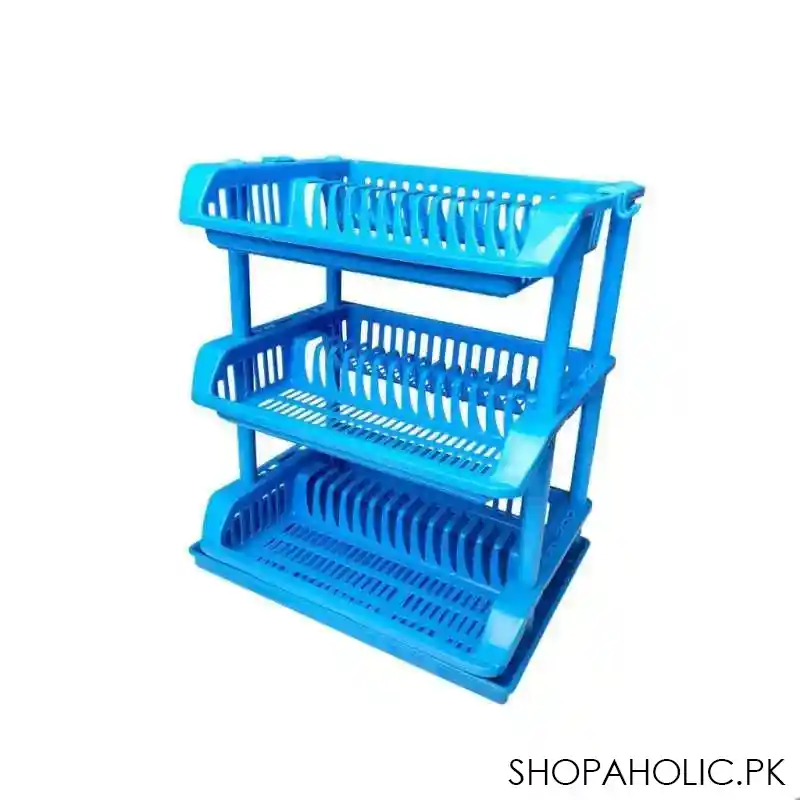 3 layer plastic plate rack image4