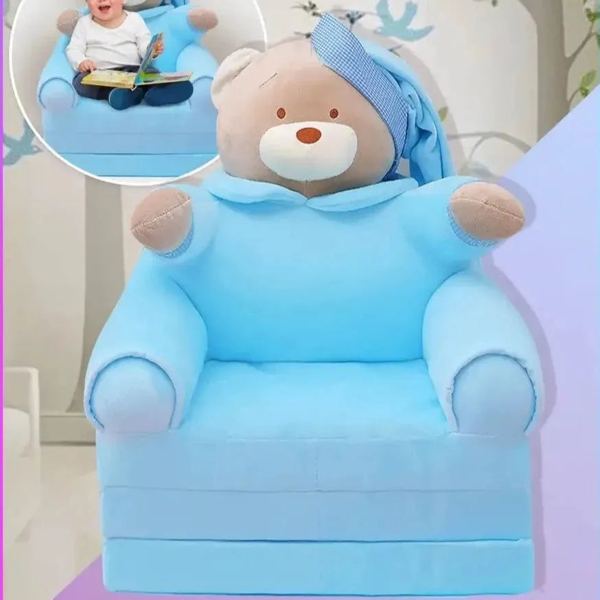 3 layer teddy bear sofa for kids main image