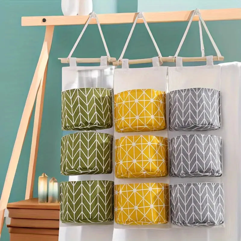 3 pocket hanging storage bag main image