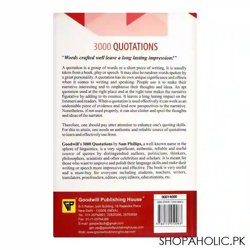 3000 Quotations, Book - Image 2