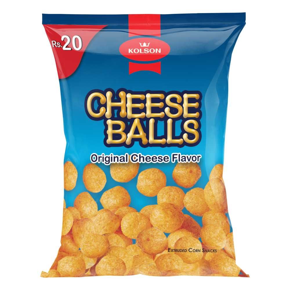 Kolson Cheese Balls, Original Cheese Flavor, 13g - Main Image