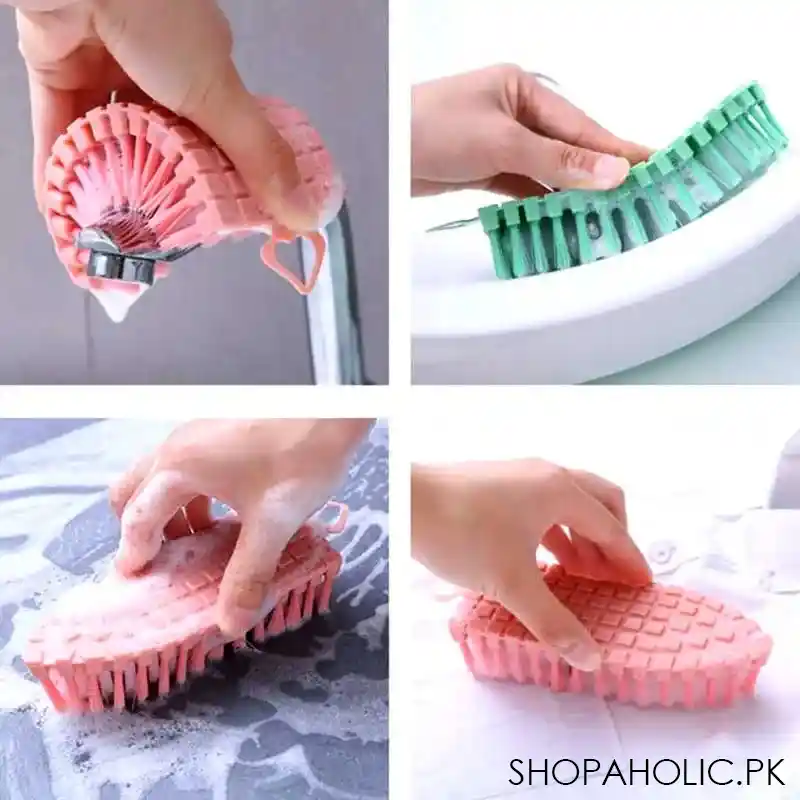 360 degree flexible corner cleaning brush for kitchen and bathroom image3