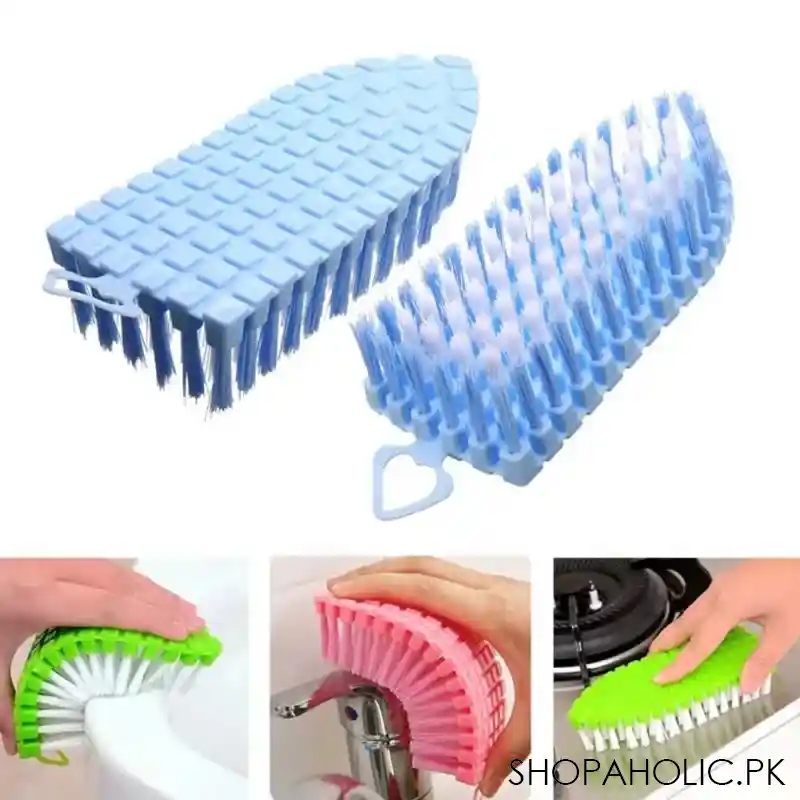 360 degree flexible corner cleaning brush for kitchen and bathroom main image