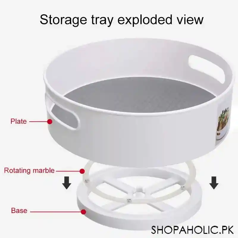 360 degree multifunctional rotating storage tray image10