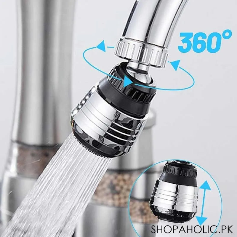 360 degree rotate mini turbo flex diffuser faucet nozzle filter main image