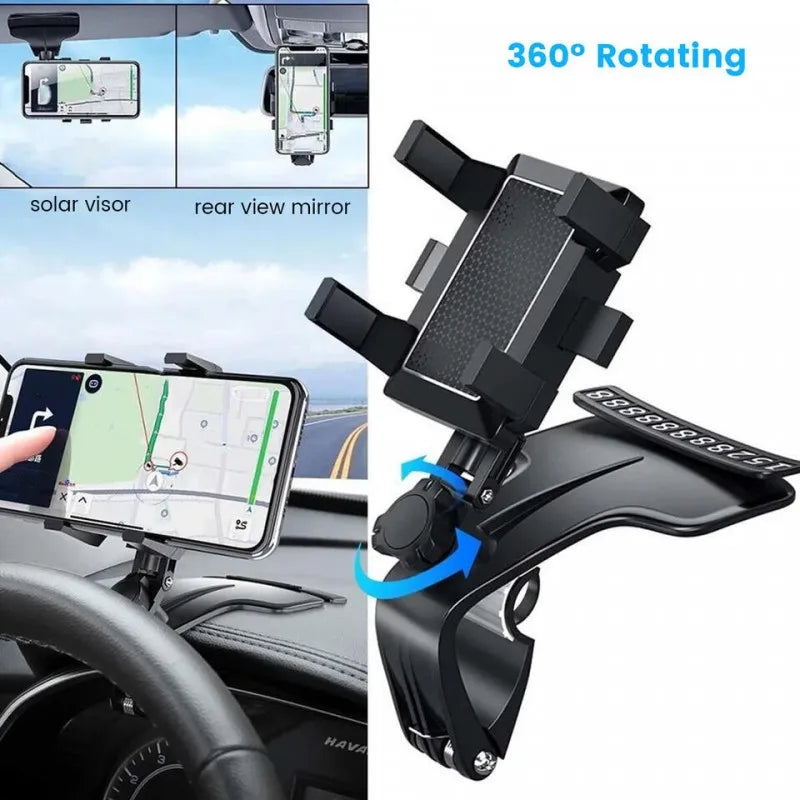 360 degree rotating car dashboard mobile holder image4