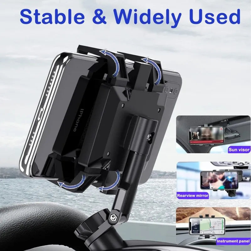 360 degree rotating car dashboard mobile holder image5