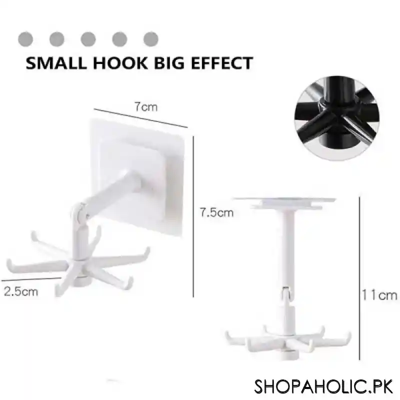 360 degree rotating folding hook image3