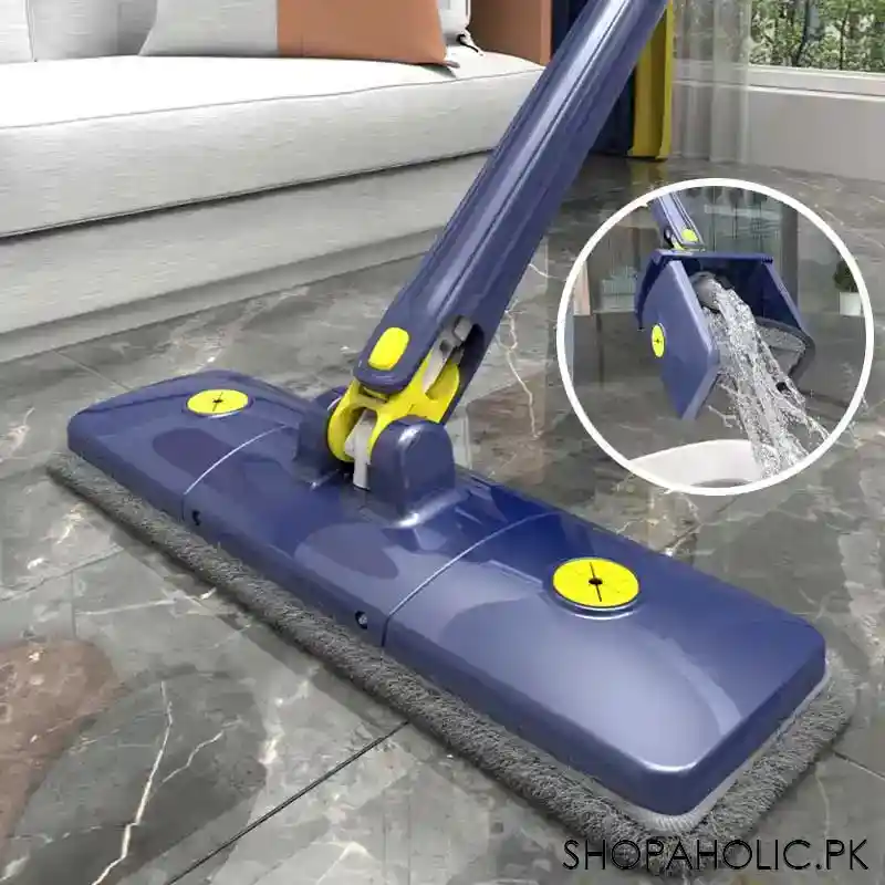 360 degree rotation flat squeezing twister mop main image