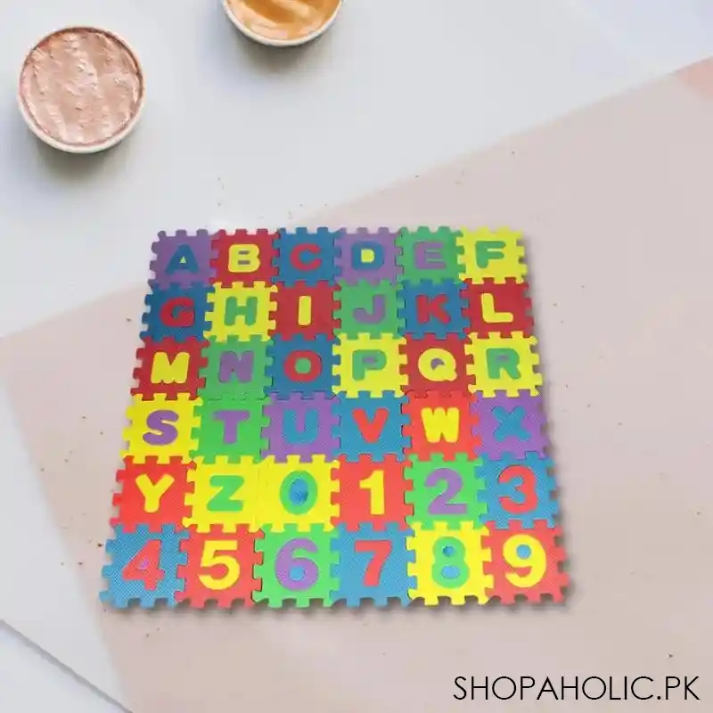 36pcs 3d eva foam alphabet puzzle for kids image4