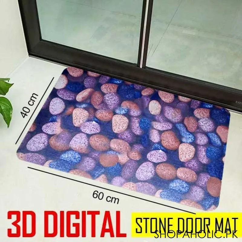 3d digital stone door mat main image