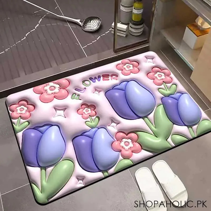 3d print anti slip door mat (random design and random colour) main image