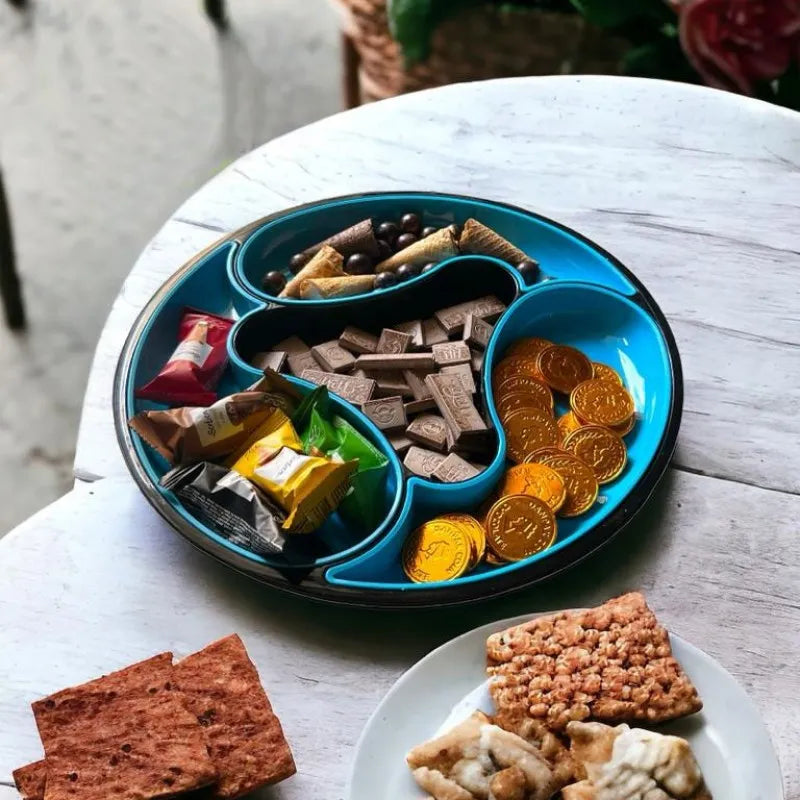 4 compartment dolphin dry fruit tray image8