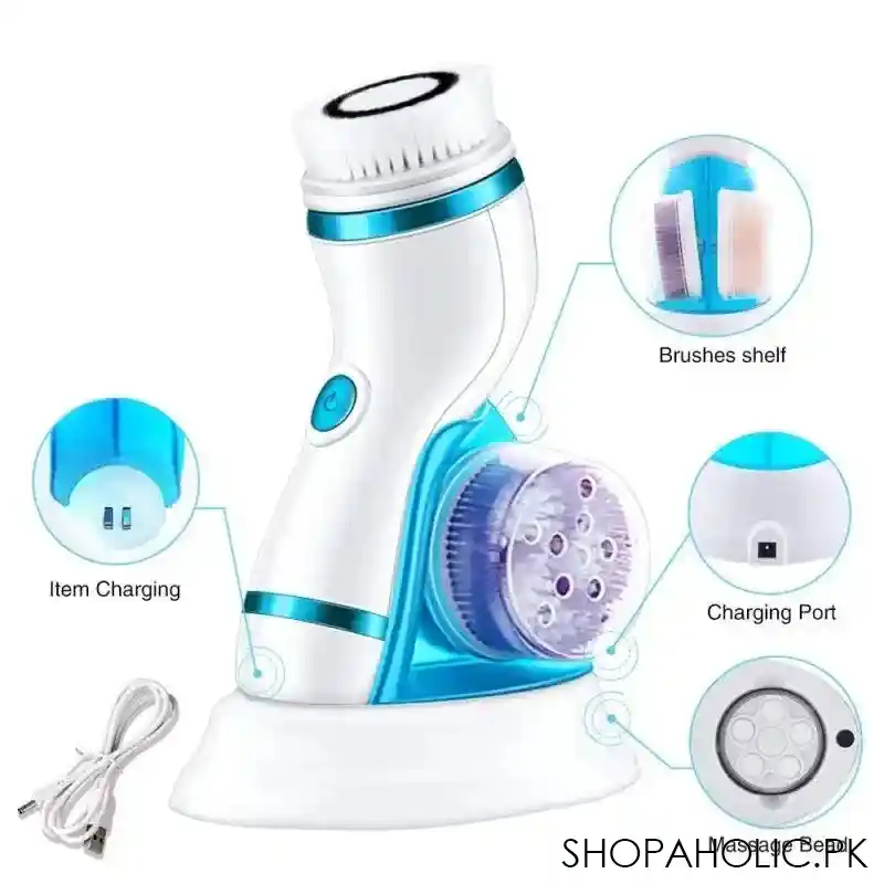 4 in 1 electric facial cleanser image2